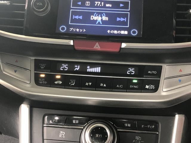 アコード DAA-CR6 エアコンスイッチパネル  オートACパネル 79600-T3W-J41ZA 自社品番250097