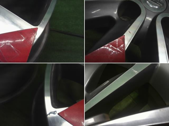 日産純正 18インチ アルミホイール 18×6.5J 5穴 4本 PCD114.3 ハブ径65mm デュアリス 自社品番250186