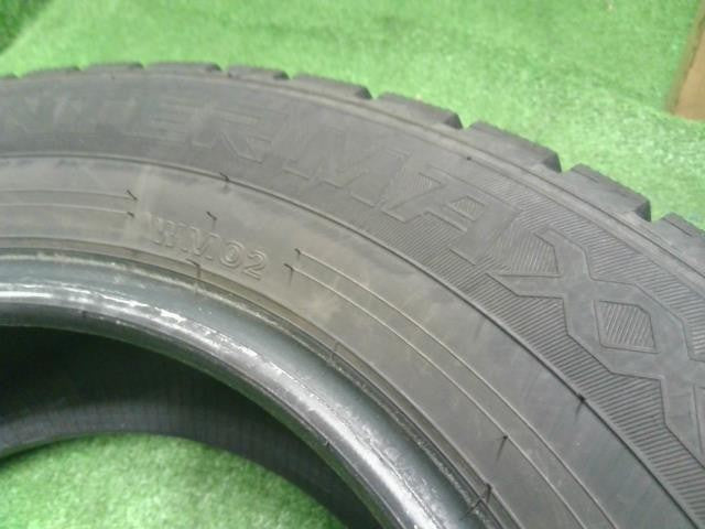 15インチ 冬 スタッドレスタイヤ 1本 23年 195/65R15 WINTERMAXX WM02 プリウス外し 自社品番250189