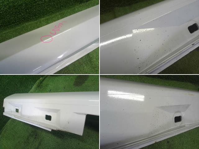 【中古】アウディ A6 DBA-4GCHVS 右サイドステップ サイドシル スポイラー パネル 4G0853856F 自社品番240646