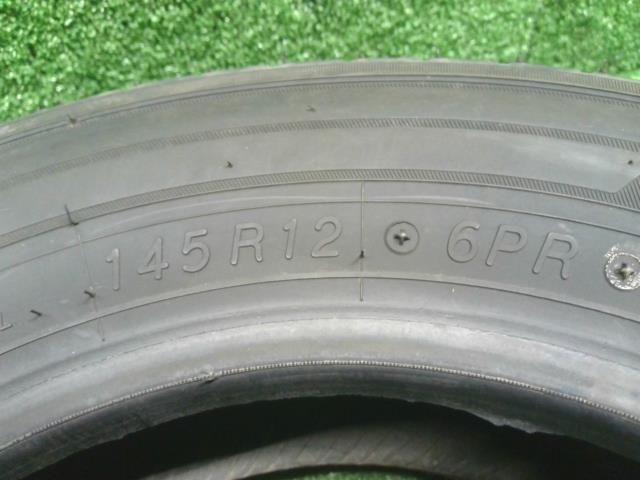 【中古】12インチ 夏 ノーマルタイヤ 4本 145R12 6PR ヨコハマ JOB RY52 自社品番240763