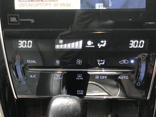 ハリアー DBA-ZSU65W エアコンスイッチパネル オートAC デュアル 55900-48610 自社品番250109