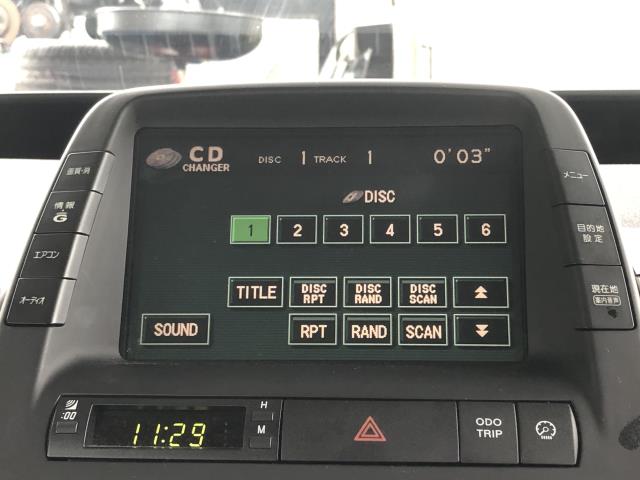 【中古】プリウス ZA-NHW20 オーディオ ナビユニット 自社品番250309 1C0