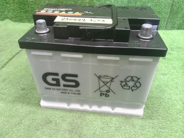 【中古】キックス 6AA-RP15 バッテリー L2 60AH 510A 24410-5RY0A 自社品番250422