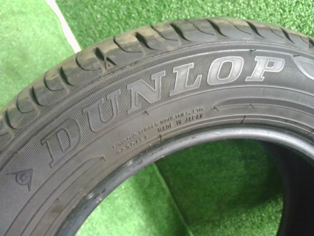 【中古】No1 23年製 サマー 夏 タイヤ 165/65R13 13インチ ダンロップ ENASAVE EC204 ハイゼットアトレ ABA-S331G 外し 自社品番250614 W24