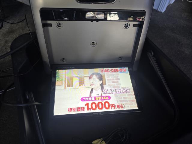 【中古】ハイゼットアトレ ABA-S331G リアモニター フリップダウン モニター 自社品番250614 W24