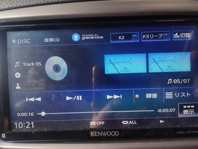 【中古】ヴィッツ DBA-NSP135 カーナビゲーション MDV-D708BTW 自社品番250658 209