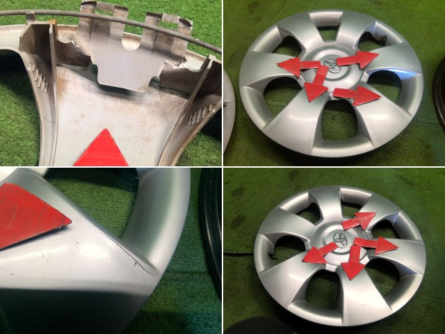 【中古】ヴィッツ DBA-KSP90 ホイール 42611-52501 自社品番260007 9AE