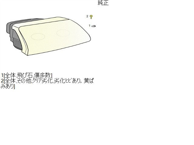 【中古】バモスホビオ ABA-HM4 右ヘッドランプASSY 33101-S3A-901 自社品番260026 PB79M