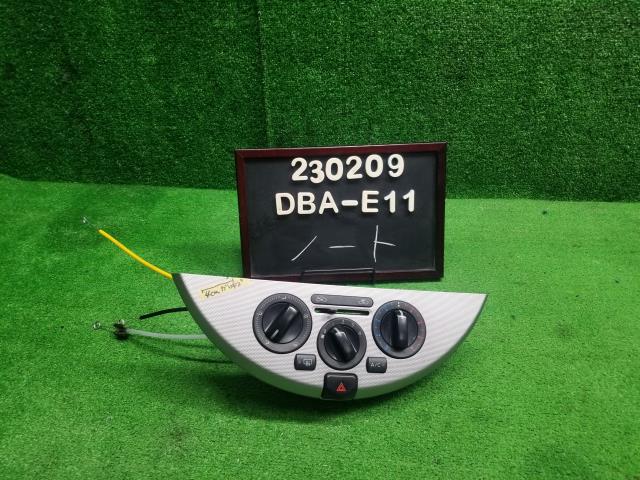 ノート DBA-E11 エアコンスイッチパネル 自社品番230209