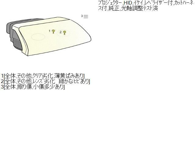 ヴォクシー DBA-ZRR75W 右ヘッドランプ 81110-28F00 自社品番230246