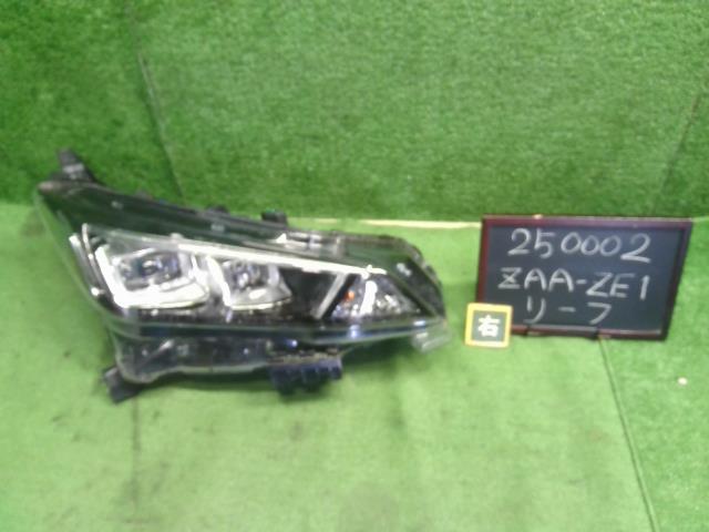 リーフ ZAA-ZE1 右ヘッドランプ　右ヘッドライト　運転席側　LED　イチコ1954 26010-5SK5A 自社品番250002