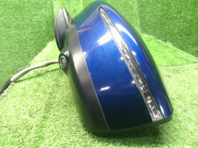 リーフ ZAA-ZE1 左 助手席 ドアミラー サイドミラー　ウィンカー　カメラ　ムラカミ　96302-5SK8A 自社品番250002　色XBK