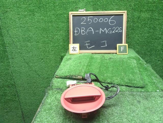 モコ DBA-MG22S 純正　左フロント側　左F　アウターハンドル　助手席側 80607-4A03H- 自社品番250006