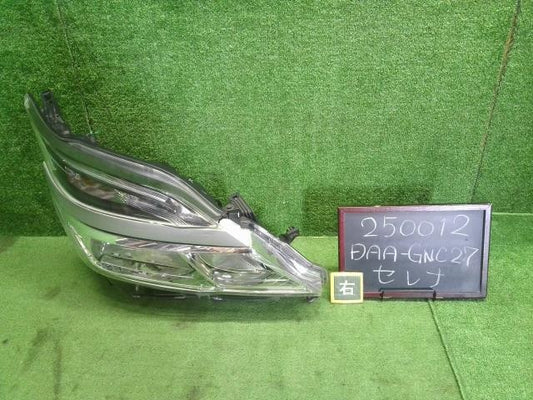 セレナ DAA-GNC27 右 運転席側 ヘッドランプ  ヘッドライト コイト212-23720 26010-5TA0A 自社品番250012