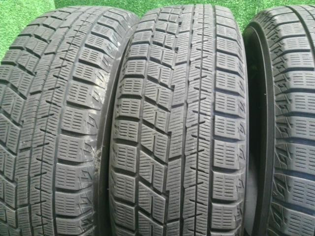 中古 ヨコハマ タイヤ　スタッドレスタイヤ　4本セット　195/65R15　15インチ セレナ　自社品番250012