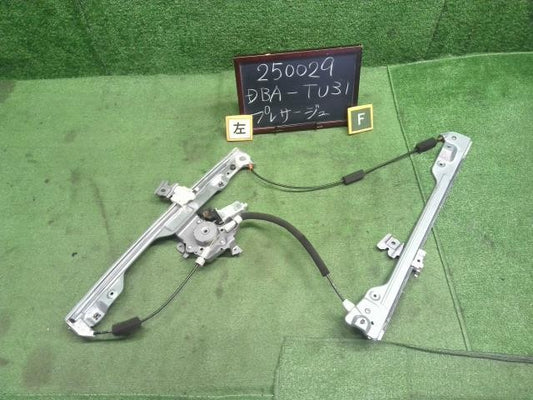 プレサージュ DBA-TU31 左フロントドアレギュレーター・モーター 助手席側 80721-CN00A 自社品番250029