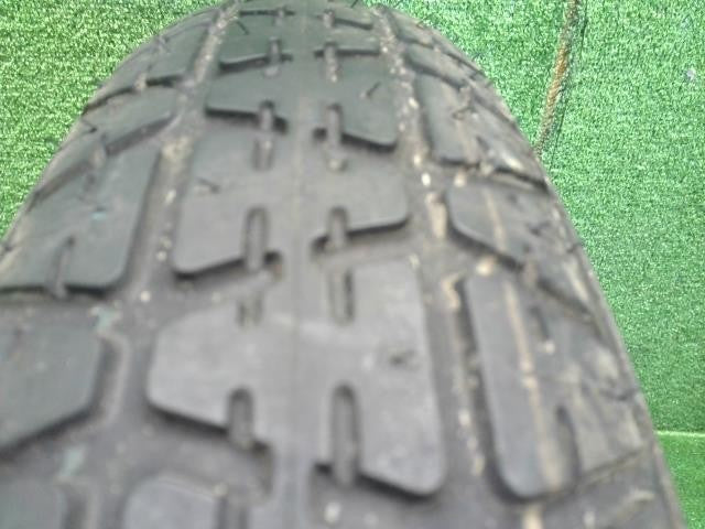 スペア 中古 ダンロップ タイヤホイール 08年 04周目 1本 純正 T125/70D16 J16×4T 5穴 100 プレミオ外し(250036)