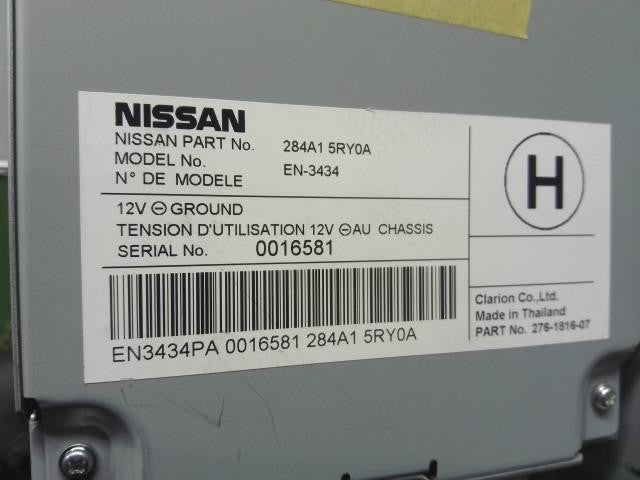 6AA-P15 キックス カメラコンピューター Clarion EN-3434 284A1-5RY0A  自社品番250038