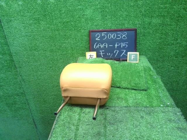 6AA-P15 キックス 左フロントシート ヘッドレスト 助手席側 レザー自社品番250038