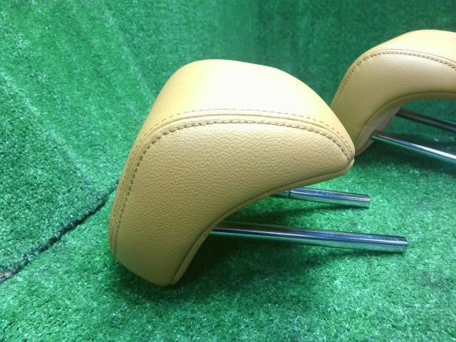 6AA-P15 キックス リアシート ヘッドレスト 左右 センター レザー 自社品番250038