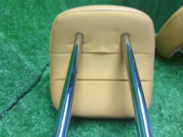 6AA-P15 キックス リアシート ヘッドレスト 左右 センター レザー 自社品番250038