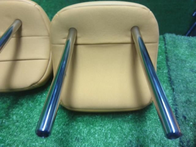 6AA-P15 キックス リアシート ヘッドレスト 左右 センター レザー 自社品番250038