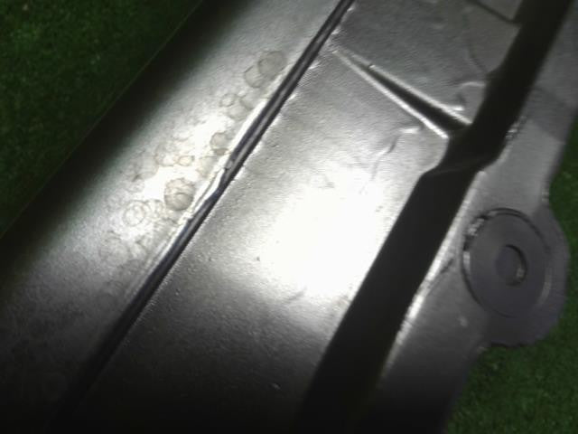 レクサス LS460 後期 DBA-USF40 左サイドステップ スポイラー 助手席側 75852-50913-B2 自社品番250060　色1J7