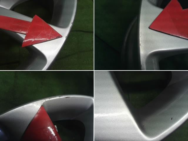 DBA-USF40 レクサス純正 18インチ アルミホイール 4本 18×7.5J 5穴 PCD114.3 +32 エアゲージ レクサスLS460外し 自社品番250060