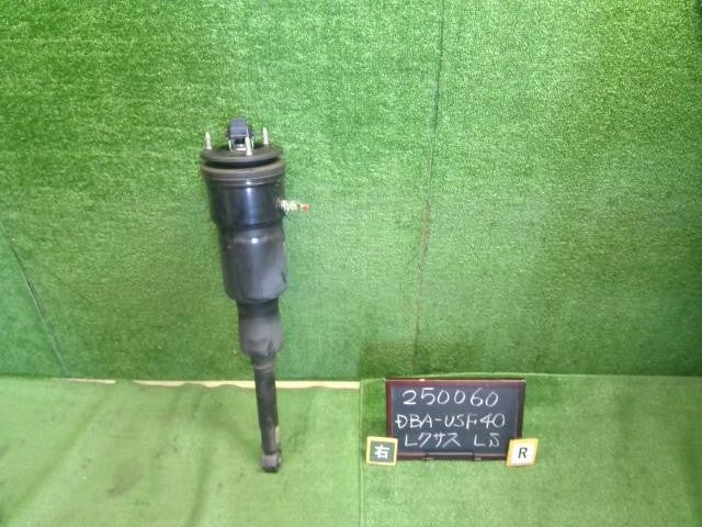 レクサス LS460 後期 DBA-USF40 右リアエアサスペンション ショック エアサス 48080-50411 自社品番250060