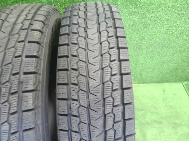 16インチ スタッドレスタイヤ 4本 冬 20年 175/80R16 ヨコハマIce GUARD GO75 ジムニー外し 自社品番250068