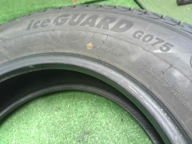 16インチ スタッドレスタイヤ 4本 冬 20年 175/80R16 ヨコハマIce GUARD GO75 ジムニー外し 自社品番250068