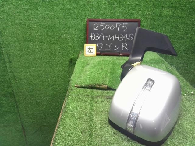 ワゴンＲ DBA-MH34S 左 助手席 ドアミラー サイドミラー イシザキ 72M3 84702-72M30-Z2S 自社品番250075