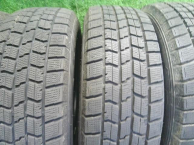 15インチ　冬　スタッドレスタイヤ　4本　195/65R15　グッドイヤー　2021年製　ICENAVI7　プリウス外し　自社品番250076