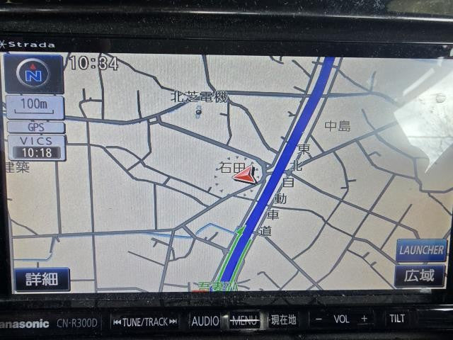 パナソニック ストラーダ CN-R300D カーナビゲーション  ソリオMA15S外し　自社品番250077