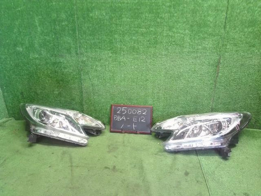ノート DBA-E12 左右 ヘッドランプ ヘッドライト イチコ1895 LED 運転席 助手席 26060-5VA0A 自社品番250082