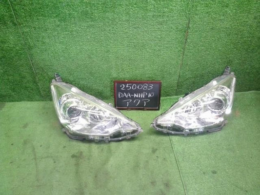 アクア DAA-NHP10 左ヘッドランプ　右ヘッドライト　コイト52-244　運転席側　助手席側 81150-52E61 自社品番250083