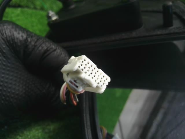 ルークス 4AA-B48A 右 運転席 ドアミラー  サイドミラー　ウィンカー　イシザキ538　自社品番250086　色P26