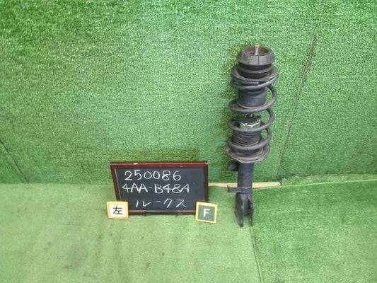 ルークス 4AA-B48A 左フロントストラット　ショック　スプリング　助手席側 E4303-7NB2A 自社品番250086　品番参考程度クレーム対象外