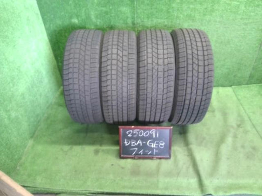 16インチ 冬 スタッドレスタイヤ 4本 185/55R16 中古 ICETECNEO KR36 ケンダ フィット外し 自社品番250091