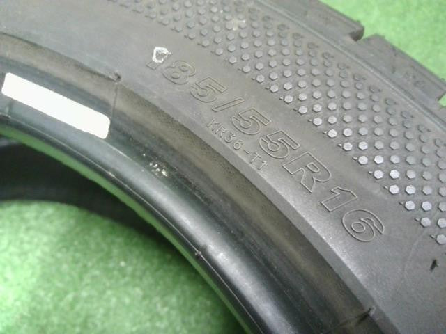16インチ 冬 スタッドレスタイヤ 4本 185/55R16 中古 ICETECNEO KR36 ケンダ フィット外し 自社品番250091