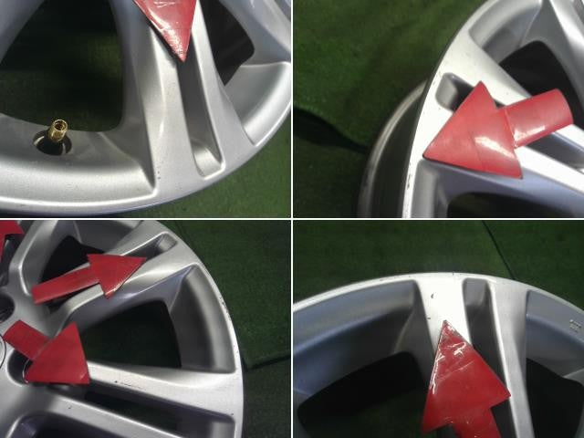 16インチ ホンダ純正 アルミホイール 4本 中古 16×6J 4穴 PCD100 +53 ハブ径56 GE8フィット外し 自社品番250091