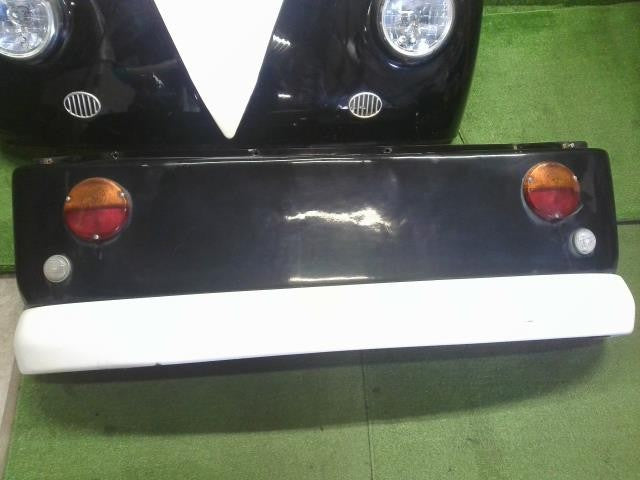 エブリィ V-DE51V ワーゲンバス仕様 フロント リア バンパー セット ジャンク品 自社品番250092