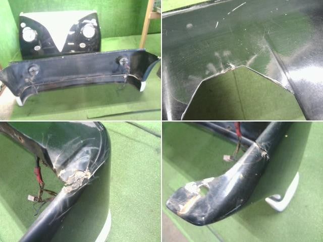 エブリィ V-DE51V ワーゲンバス仕様 フロント リア バンパー セット ジャンク品 自社品番250092