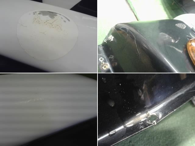 エブリィ V-DE51V ワーゲンバス仕様 フロント リア バンパー セット ジャンク品 自社品番250092