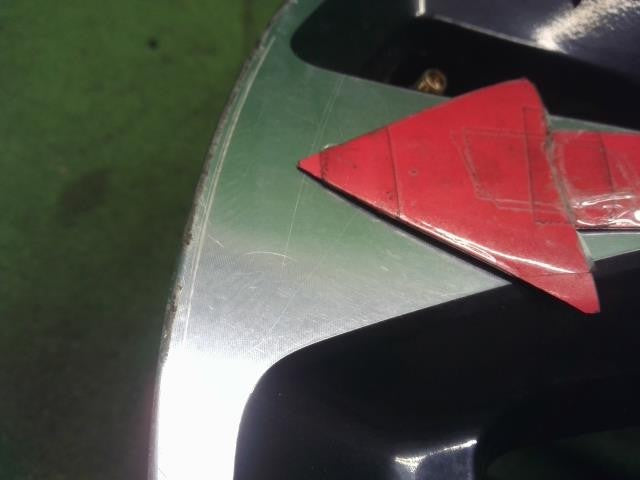 (2)アコード CR6 17インチ ホンダ純正 アルミホイール 1本　17×7.5J　5穴　PCD114.3　+55　ハブ径64 自社品番250097