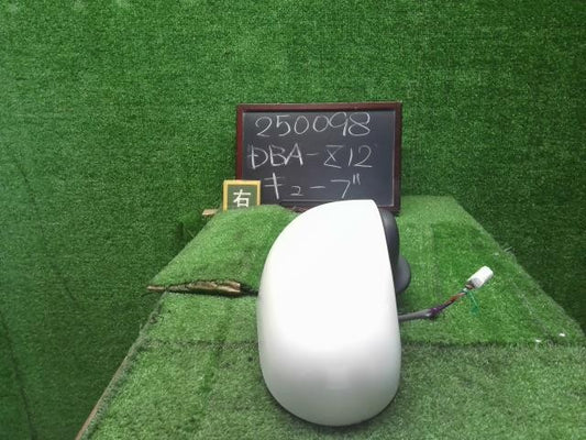 キューブ DBA-Z12 右 運転席 ドアミラー　サイドミラー　イチコ8289　96301-1FU4C 自社品番250098　色BRU