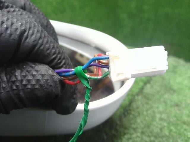 キューブ DBA-Z12 右 運転席 ドアミラー　サイドミラー　イチコ8289　96301-1FU4C 自社品番250098　色BRU