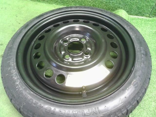 キューブ DBA-Z12 スペアタイヤ 1本 純正 T125/70D15 J15×4T 4穴 PCD100 ハブ径60mm MAXXIS 自社品番250098