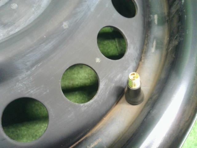 キューブ ノート ティーダ 日産純正 15インチ 鉄ホイール 4本 J15×5.5JJ 4穴 PCD100 ハブ径60 自社品番250098